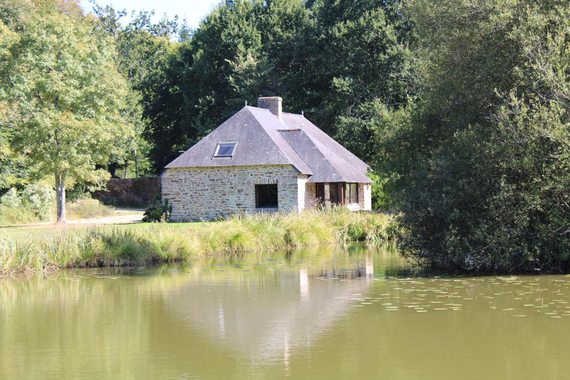 Chateau De Lannouan Landévant Exterior foto